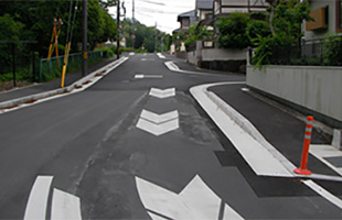 道路改良工事（宝来町地内他・中部第1331号線